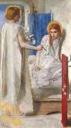 Dante Gabriel Rossetti Ecce Ancilla Domini (mk28) Spain oil painting artist